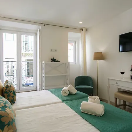 Amalia Near Rossio Square 招待所 3*
